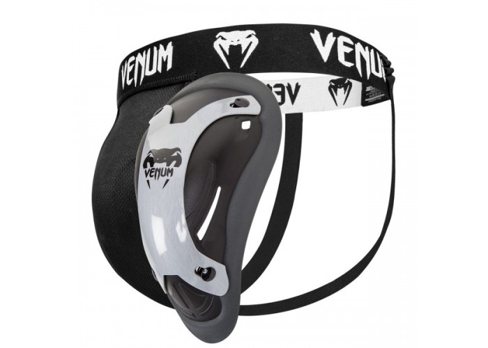 Защита паха Venum Competitor Groinguard Silver