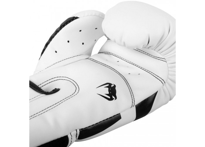 Боксерские перчатки Venum Elite Boxing Gloves White Black