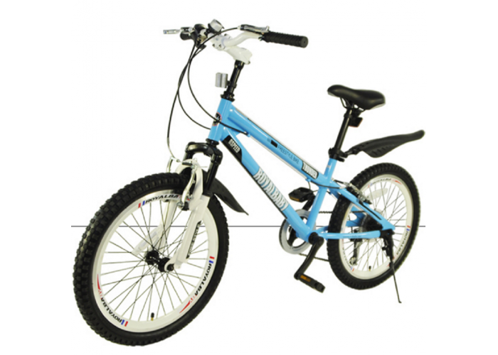 Велосипед RoyalBaby FREESTYLE 20" 6-ск, синій