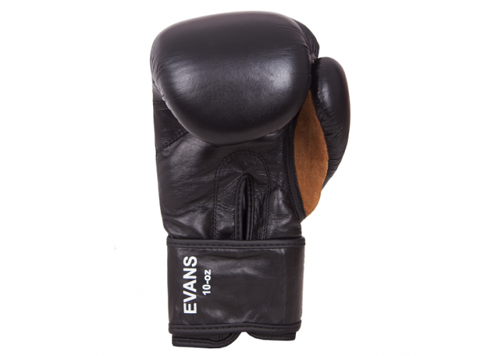 Боксерские перчатки Benlee EVANS 10oz /Кожа /черные