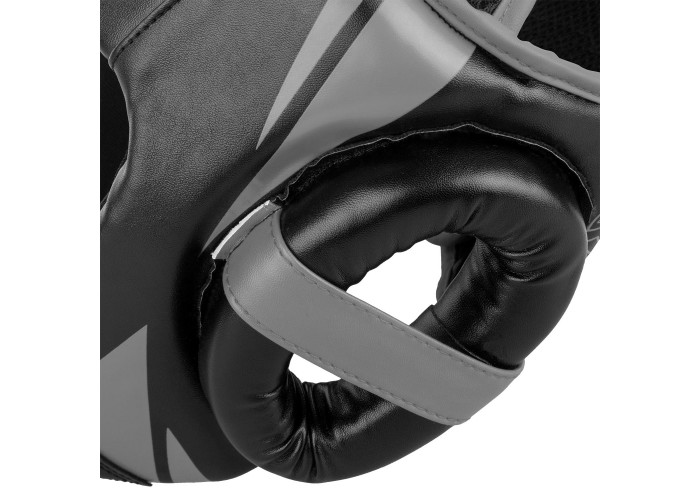 Шолом Venum Challenger Open Face Headgear Black/Grey