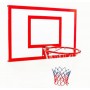 Щит баскетбольный металлический Newt Jordan с кольцом и сеткой 1800х1050мм