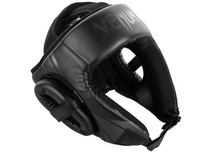 Шолом Venum Challenger Open Face Headgear Black/Black
