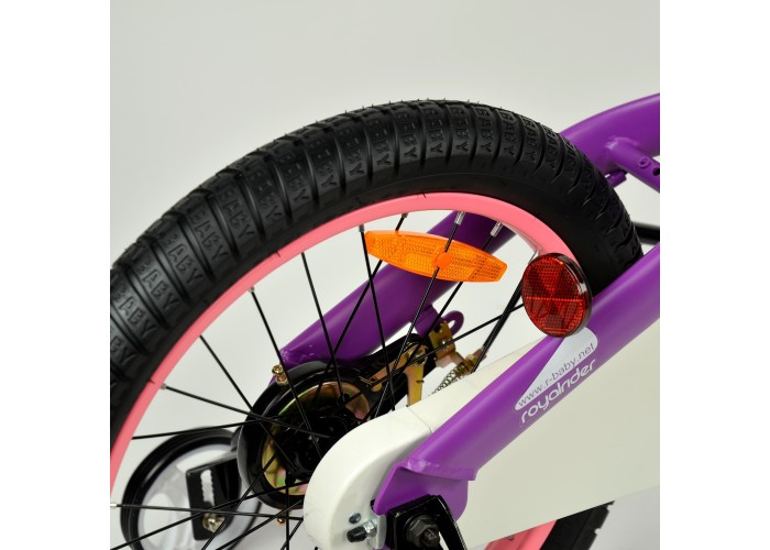 Велосипед дитячий RoyalBaby HONEY 18", OFFICIAL UA, фіолетовий
