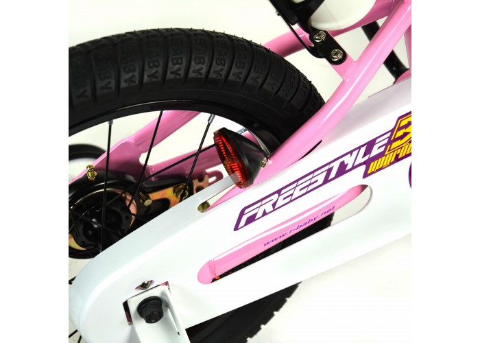 Велосипед RoyalBaby FREESTYLE 18", OFFICIAL UA, рожевий
