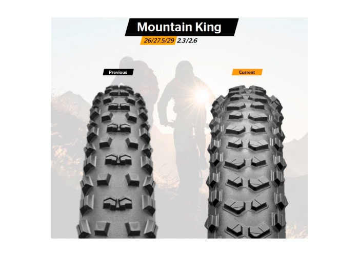 Покрышка Continental Mountain King 2.2, 27.5"x2.20, 55-584, Foldable, PureGrip, Performance, Skin, черный