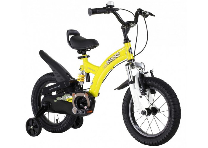 Велосипед RoyalBaby FLYBEAR 12", OFFICIAL UA, желтый