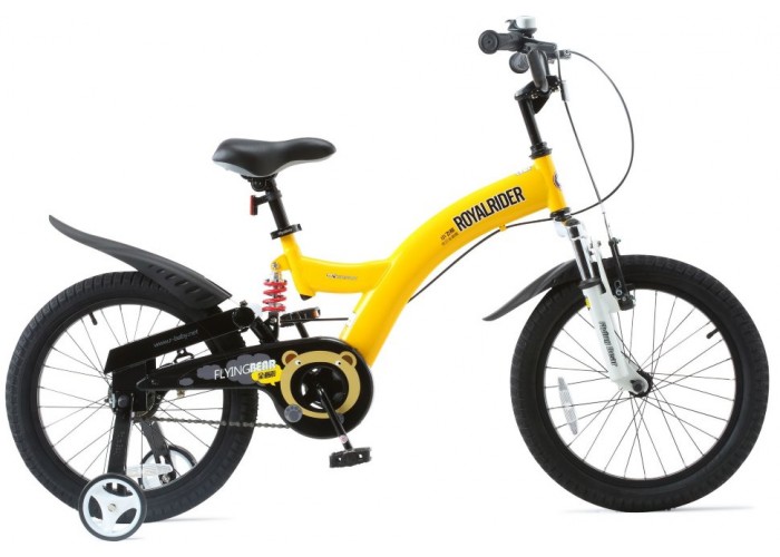 Велосипед RoyalBaby FLYBEAR 16", OFFICIAL UA, жовтий