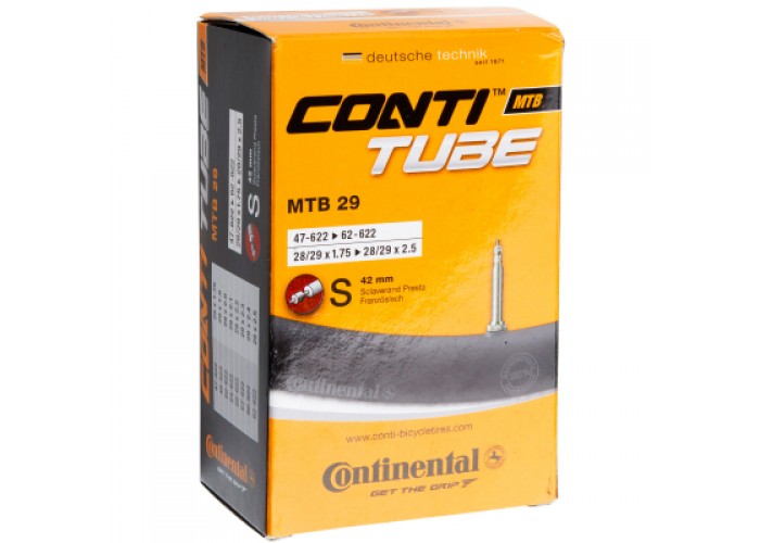 Камера Continental MTB 29" - shop, 47-622-> 62-622, S42, 280 г